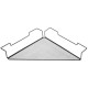Storage Rack Shelf Home Office Corner Triangle Iron Desktop Organizer Plant Holder Storage Rack Shelf Home Office Corner Triangle Iron Desktop Organizer Plant Holder