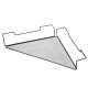 Storage Rack Shelf Home Office Corner Triangle Iron Desktop Organizer Plant Holder Storage Rack Shelf Home Office Corner Triangle Iron Desktop Organizer Plant Holder