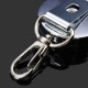 KR01 4cm Full Metal Tool Belt Retractable Key Ring Pull Chain Clip With Hook