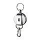 KR01 4cm Full Metal Tool Belt Retractable Key Ring Pull Chain Clip With Hook KR01 4cm Full Metal Tool Belt Retractable Key Ring Pull Chain Clip With Hook