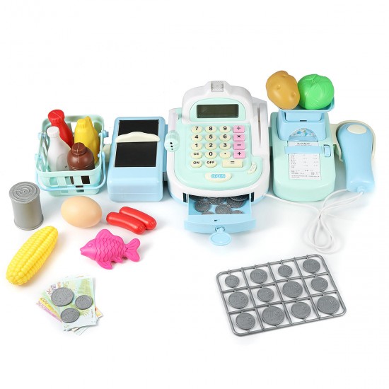 Supermarket Till Kids Cash Register Toys Gift Set Child Girl Shop Role Play Gifts Supermarket Till Kids Cash Register Toys Gift Set Child Girl Shop Role Play Gifts