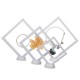 Suspended 3D Floating Display Stand Jewelry Coin Show Frame Holder Storage Box Suspended 3D Floating Display Stand Jewelry Coin Show Frame Holder Storage Box