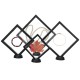 Suspended 3D Floating Display Stand Jewelry Coin Show Frame Holder Storage Box Suspended 3D Floating Display Stand Jewelry Coin Show Frame Holder Storage Box