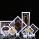 Suspended 3D Floating Display Stand Jewelry Coin Show Frame Holder Storage Box