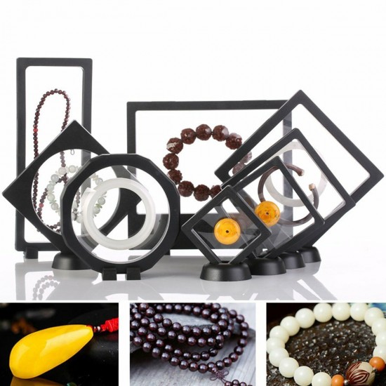 Suspended 3D Floating Display Stand Jewelry Coin Show Frame Holder Storage Box Suspended 3D Floating Display Stand Jewelry Coin Show Frame Holder Storage Box