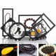 Suspended 3D Floating Display Stand Jewelry Coin Show Frame Holder Storage Box