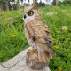 Synthetic Resin Owl Outdoor Hunting Decoy Garden Yard Landscape Decorations