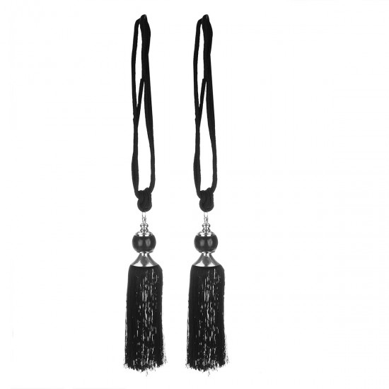 Tassel Curtain Tiebacks Fringe Curtain Tie Backs Room Decor Light Polyester Bead Tassel Curtain Tiebacks Fringe Curtain Tie Backs Room Decor Light Polyester Bead