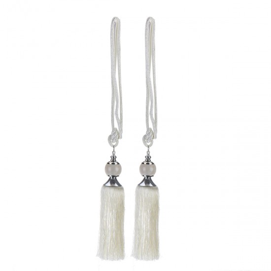 Tassel Curtain Tiebacks Fringe Curtain Tie Backs Room Decor Light Polyester Bead Tassel Curtain Tiebacks Fringe Curtain Tie Backs Room Decor Light Polyester Bead
