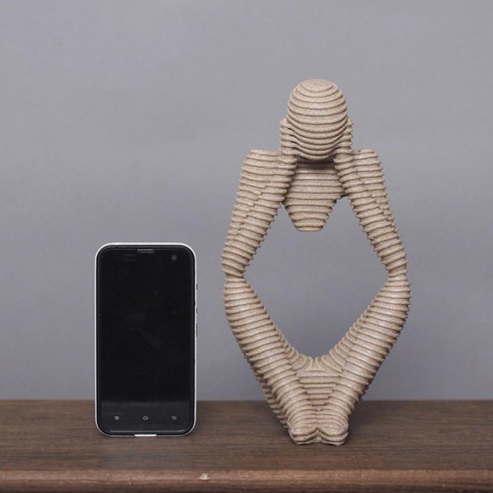 Three Patterns European Style Thinker Statue Model Toys Home Room Decor Creative Abstract Gifts Three Patterns European Style Thinker Statue Model Toys Home Room Decor Creative Abstract Gifts