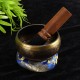 Tibetan Singing Bowl Set Yoga Buddhism Nepal Chakra Meditation Copper Crafted Tibetan Singing Bowl Set Yoga Buddhism Nepal Chakra Meditation Copper Crafted