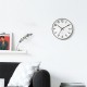 Time Aesthetics C lassic Wall Clock Silent Art Clock Non Ticking Excellent Accurate Sweep Movement Modern Decorative