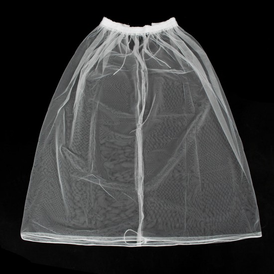 Toilet Buddy Petticoat for Bridal Wedding Dress Gather Skirts Underskirt 65-105cm Toilet Buddy Petticoat for Bridal Wedding Dress Gather Skirts Underskirt 65-105cm