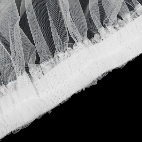 Toilet Buddy Petticoat for Bridal Wedding Dress Gather Skirts Underskirt 65-105cm Toilet Buddy Petticoat for Bridal Wedding Dress Gather Skirts Underskirt 65-105cm