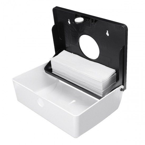 Toilet Hand Paper Towel Dispenser Tissue Holder Wall Mounted Shelf Bathroom Box Kit Toilet Hand Paper Towel Dispenser Tissue Holder Wall Mounted Shelf Bathroom Box Kit