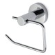 Toilet Roll Tissue Paper Dispenser Holder Wall Mounted Ring Hoop Hook Chrome New
