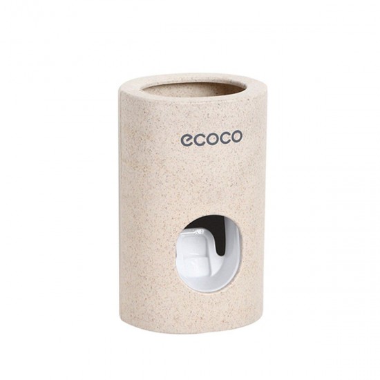 Toothpaste Dispenser Wall Mount Automatic Squeezer Toothbrush Holder Toothpaste Dispenser Wall Mount Automatic Squeezer Toothbrush Holder