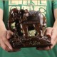 Traditional Chinese Resin Mascot Lucky Wealthy Elephant Statue Sculpture Living Room Decorations