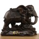 Traditional Chinese Resin Mascot Lucky Wealthy Elephant Statue Sculpture Living Room Decorations Traditional Chinese Resin Mascot Lucky Wealthy Elephant Statue Sculpture Living Room Decorations