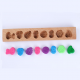 Traditional Vintage Wooden Mini Moon Cake Muffin Pastry Mould Printing Mould Baking Chocolate Candy