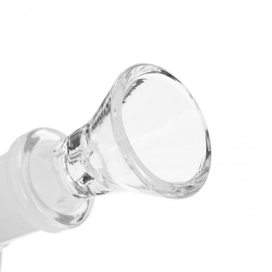 Transparent Luminous Water Glass Smoke Pipes Bottle Glassware Filter Tube