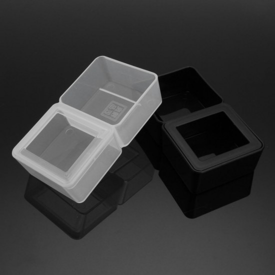 Transparent Plastic Box Insect Reptile Pet Transport Breeding Feeding Basin Hamper Bowl
