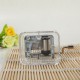 Transparent Plastic Music Box Acrylic Hand Crank Music Box Songs Multiple Tunes Decorations Birthday Gifts