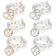Transparent Women's Chic Wide Belt Pin Heart Round Shape Belt Buckle Clear Waist Transparent Women's Chic Wide Belt Pin Heart Round Shape Belt Buckle Clear Waist