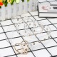Transparent Women's Chic Wide Belt Pin Heart Round Shape Belt Buckle Clear Waist Transparent Women's Chic Wide Belt Pin Heart Round Shape Belt Buckle Clear Waist