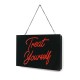 Treat Yourself Neon Sign Light Pub Party Home Room Shop Wall Decorations