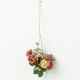 Triangle Hanging Wrought Iron Pineapple Flower Stand Metal Hollow Soilless Flower Pot Simple Flower Stand