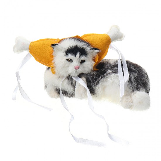 Turkey Chicken Drumstick Headband Dog Chicken Leg Hoop Party Funny Props Cat Headdress Lovely Accessories Costumes