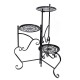 UK Metal Flower Stand Plant Pot Holder Space Saving Decorative Display Shelf DIY UK Metal Flower Stand Plant Pot Holder Space Saving Decorative Display Shelf DIY