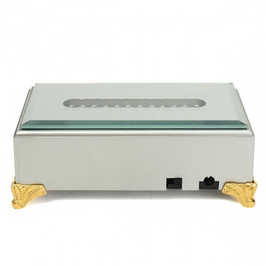 USB 12 LED White Colorful Light Stand Light Base Crystal Glass Display Adapter USB 12 LED White Colorful Light Stand Light Base Crystal Glass Display Adapter