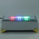 USB 12 LED White Colorful Light Stand Light Base Crystal Glass Display Adapter