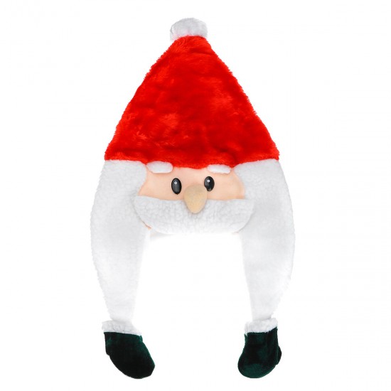 Unisex Christmas Xmas Novelty Plush Hat Santa Claus Hat Holiday Decoration Unisex Christmas Xmas Novelty Plush Hat Santa Claus Hat Holiday Decoration