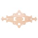Unpainted Wood Oak Applique Carved Corner Round Onlay Furniture Home Decor Unpainted Wood Oak Applique Carved Corner Round Onlay Furniture Home Decor