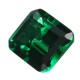 VVS Clarity AAA Synthetic Green Emerald Diamond Sapphire Cut 10x12mm Loose Gems Decorations