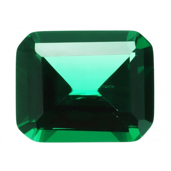 VVS Clarity AAA Synthetic Green Emerald Diamond Sapphire Cut 10x12mm Loose Gems Decorations VVS Clarity AAA Synthetic Green Emerald Diamond Sapphire Cut 10x12mm Loose Gems Decorations