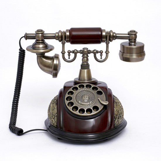 Vintage Antique Style Rotary Phone Fashioned Retro Handset Old Telephone Home Office Decor Vintage Antique Style Rotary Phone Fashioned Retro Handset Old Telephone Home Office Decor