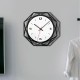 Vintage Handmade Acrylic Wall Clock 3D Elegant Gear Silent Clock Home Offcie Decoration