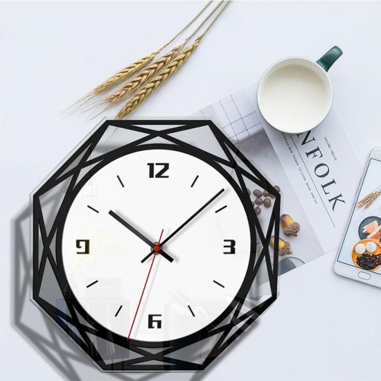 Vintage Handmade Acrylic Wall Clock 3D Elegant Gear Silent Clock Home Offcie Decoration Vintage Handmade Acrylic Wall Clock 3D Elegant Gear Silent Clock Home Offcie Decoration