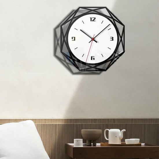 Vintage Handmade Acrylic Wall Clock 3D Elegant Gear Silent Clock Home Offcie Decoration Vintage Handmade Acrylic Wall Clock 3D Elegant Gear Silent Clock Home Offcie Decoration