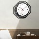 Vintage Handmade Acrylic Wall Clock 3D Elegant Gear Silent Clock Home Offcie Decoration