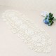 Vintage Handmade Table Runner Crochet Hollow Lace Cotton Desktop Decoration