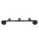 Vintage Industrial Style Wall Mounted Triple Coat Hooks Rack Pegs Towel Rail Holder Vintage Industrial Style Wall Mounted Triple Coat Hooks Rack Pegs Towel Rail Holder