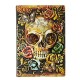 Vintage Pelief PU Halloween A5 Notebook Notepad Paper Journal Diary Book Gift