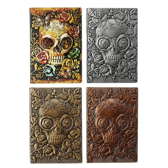 Vintage Pelief PU Halloween A5 Notebook Notepad Paper Journal Diary Book Gift Vintage Pelief PU Halloween A5 Notebook Notepad Paper Journal Diary Book Gift