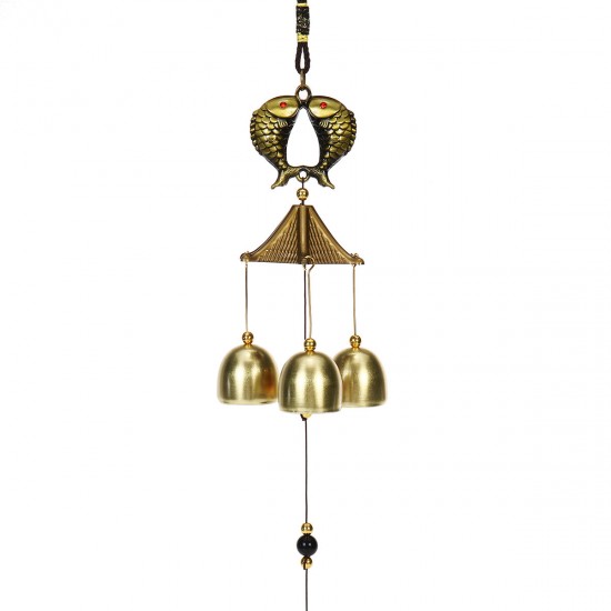 Vintage Wind Chimes Alloy Pendant Hanging Ornament Home Outdoor Garden Decor