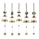 Vintage Wind Chimes Alloy Pendant Hanging Ornament Home Outdoor Garden Decor